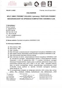 ogłoszenie
