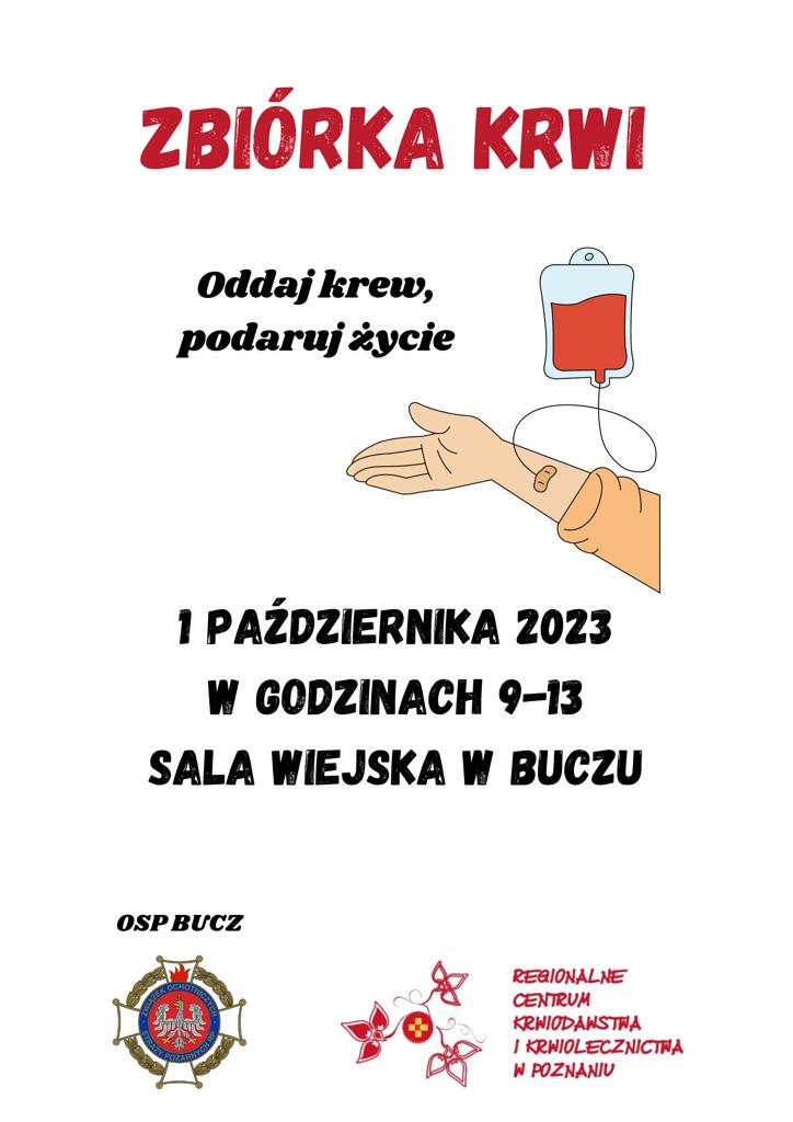 Oddaj krew, podaruj życie