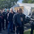 Na zdjęciu motocykliści uczestniczący w zlocie.