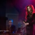 Na zdjęciu Ksenia Shaushyshvili oraz Jacek Skowroński podczas występu na scenie.